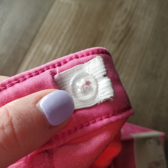 NWT SO Ultimate Stretch Pull On Jegging Girls Size 7 Pink Splash - Picture 5 of 16